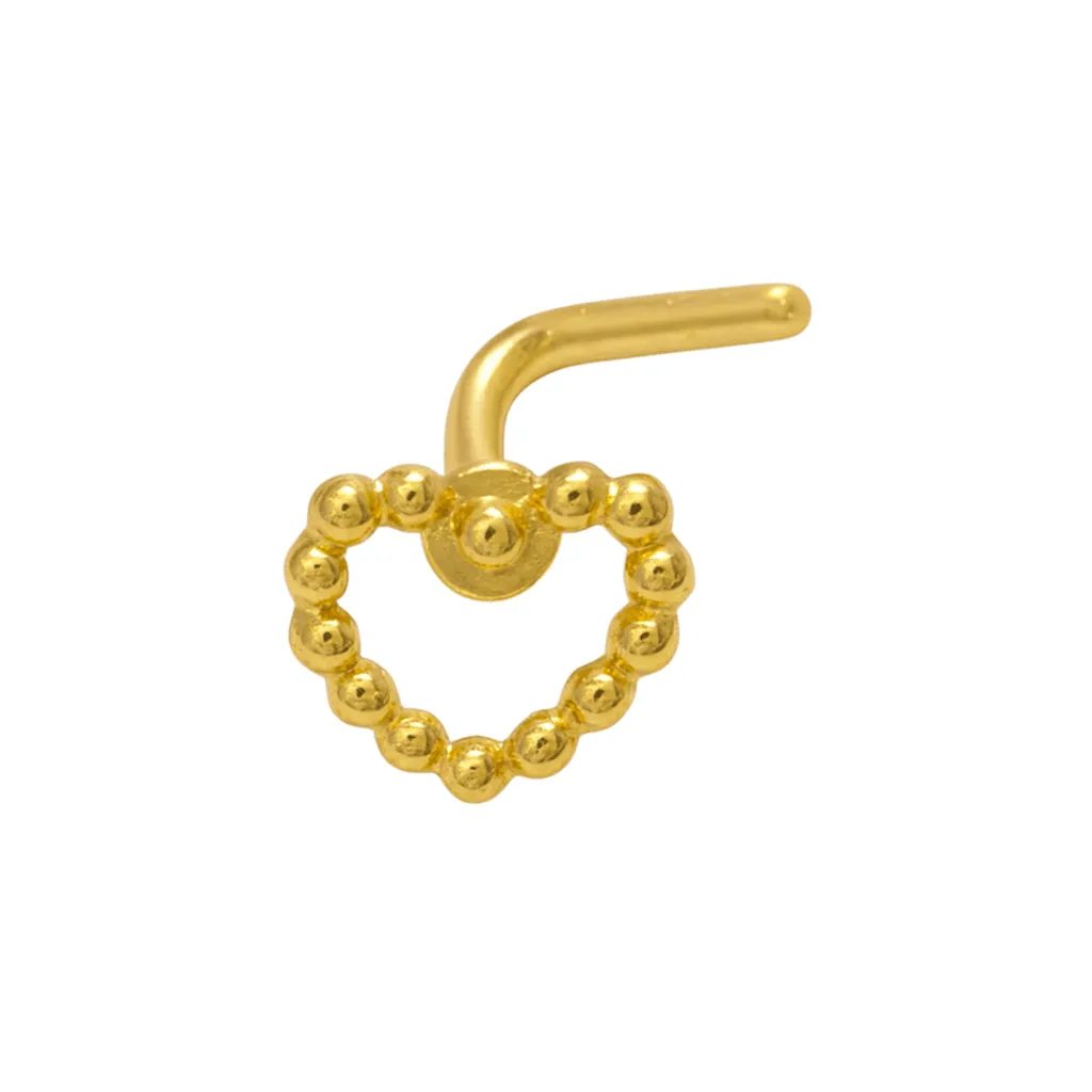 Piercing de Nariz Coração Prisma