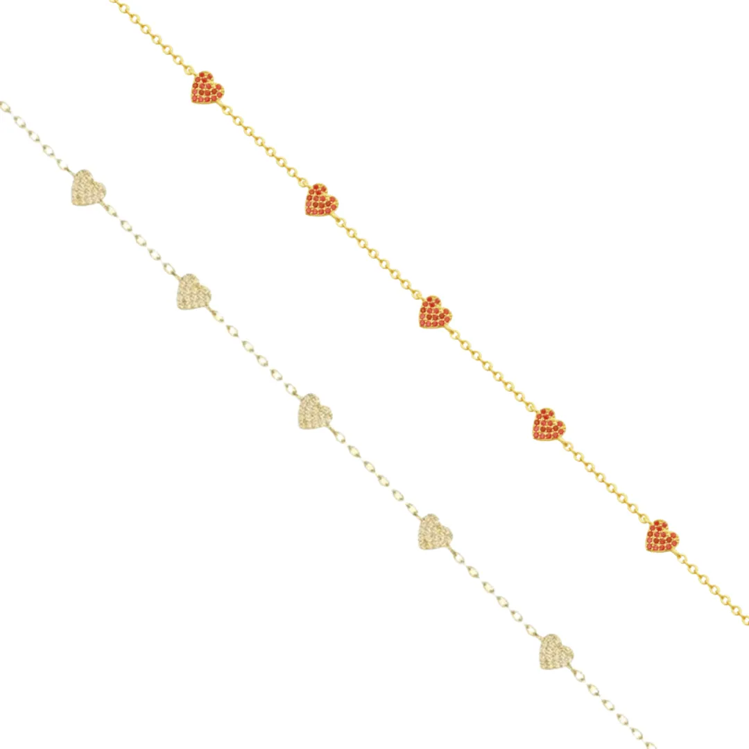 Pulseira Coração Bruma